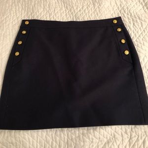 Navy blue skirt